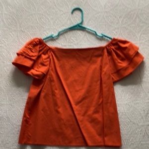 Alice Olivia Burnt orange top